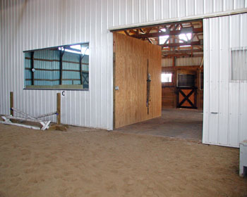 view of arena entryway