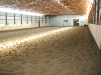 long view of indoor arena